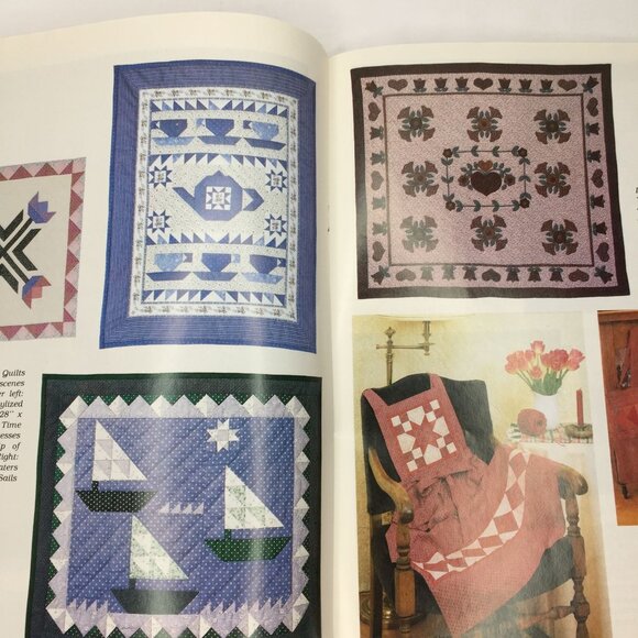 Vintage 1984 Projects For Blocks And Borders Quilt Pattern Book Marsha McCloskey - Picture 8 of 12